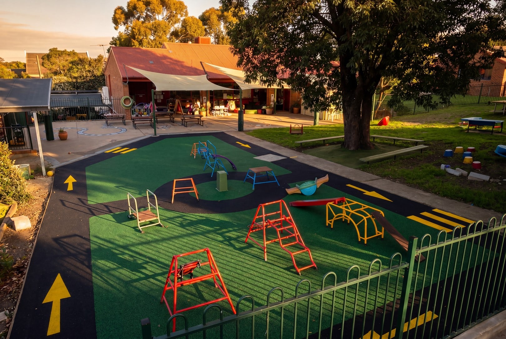 Playgrounds and landscape representative project